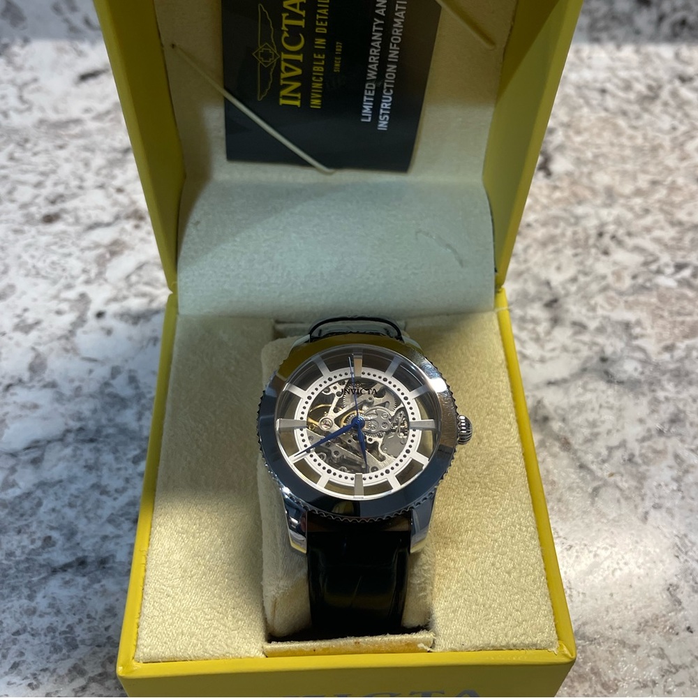 Invicta skeleton watch
